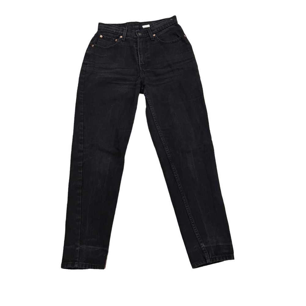 Jordache Jeans Vintage Womens Black Size 13/14 Straight Pants